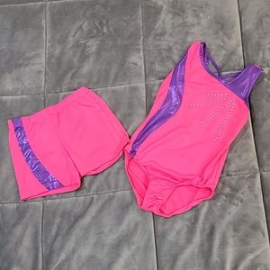 Danskin gymnastics outfit